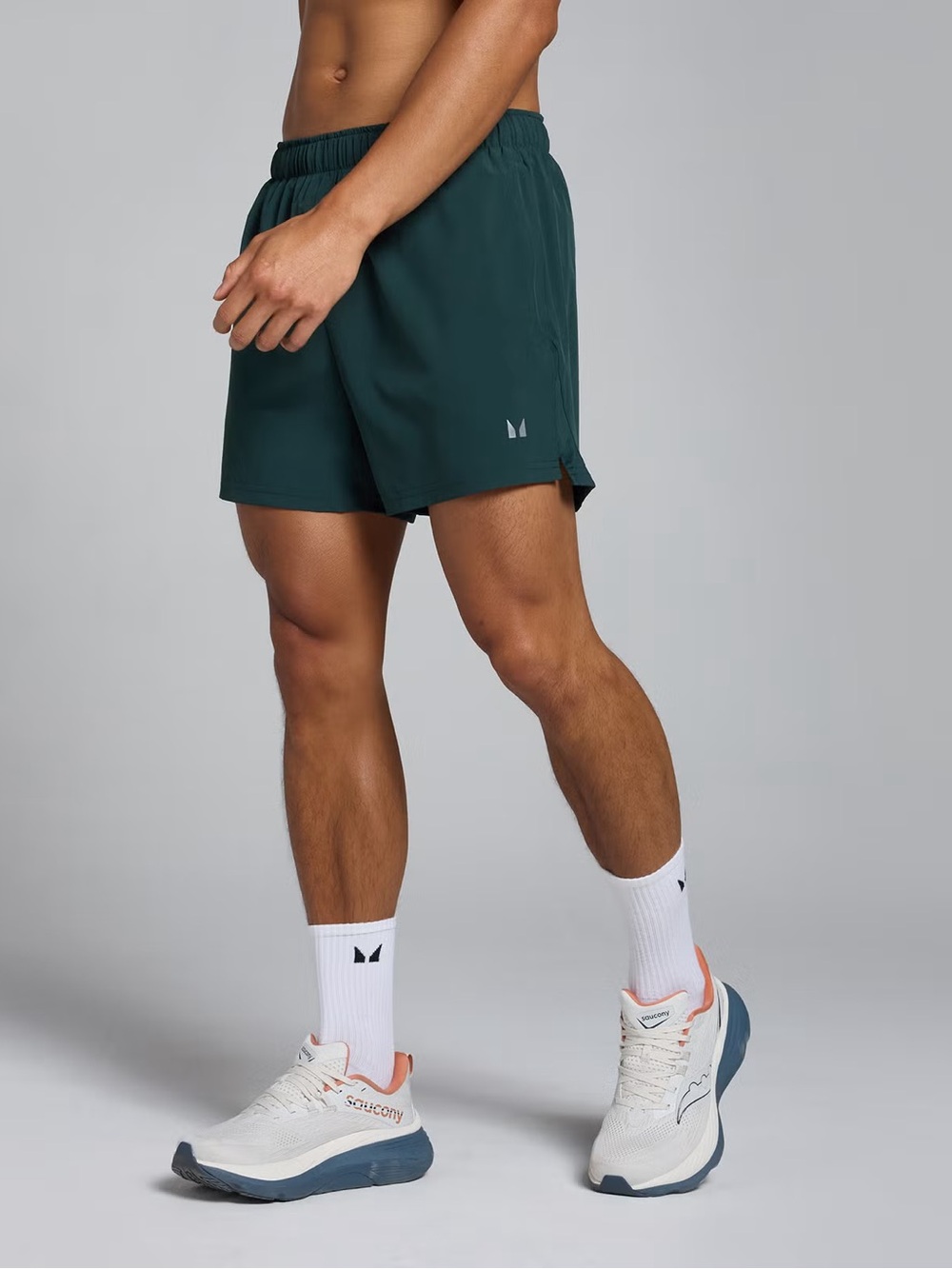 My Protein Men's Deep Teal Performance Running Shorts